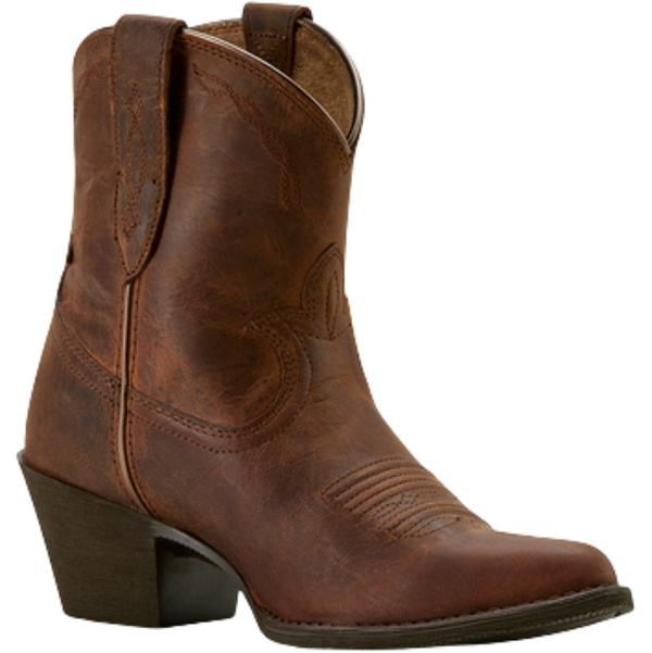 2025 Ariat Womens Maggie J Toe Western Boot 10061308 - Sassy Brown